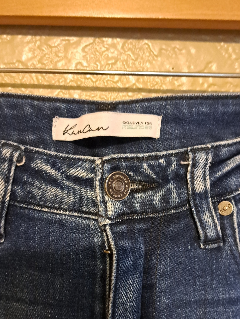 KanCan Size 27 Dark Blue High-Rise Skinny Jeans - Picture 3 of 11